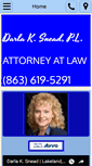 Mobile Screenshot of lakelandflattorney.com