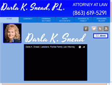 Tablet Screenshot of lakelandflattorney.com